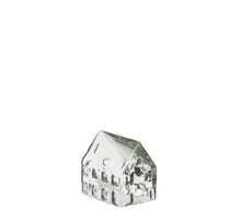 House recycled glass - l8.5xw6.5xh7.5cm