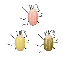 Decoration insect 3 assorted - l14,5xw14xh5cm
