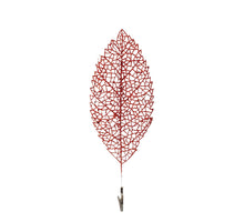 Clip blad rood - l36xb14xh2cm