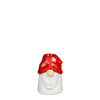 Santa Claus candlestick red - l7.5xb6.5xh10cm