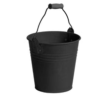 Zinc Vintage Black Bucket 2 Litres D16H14