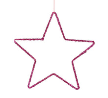 Ster hangend fuchsia - d40cm