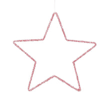 Ster hangend roze - d40cm