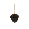 Ornament eikel d.bruin FSC Mix - h10xd10cm