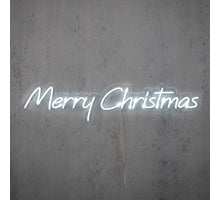 Neon light merry christmas wit 300led IP20 - l20xb94cm