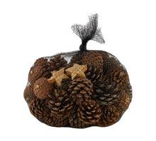 Pinecone with 10 coco star nature 1kg Natural
