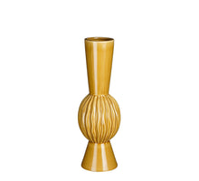 Noor vaas geel - h40,5xd13,5cm