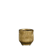 Ponta pot rond goud - h10xd9,5cm