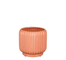 Prizzi pot rond roze - h18,5xd19cm
