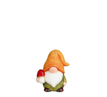 Decoratie gnoom geel - l11xb8xh14cm