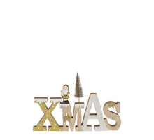 Decoration XMAS champagne FSC Mix - l24xb15.5xh2.5cm