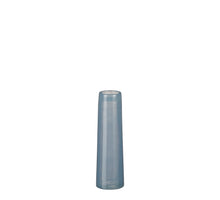 Xandra single flower vaas l.blauw - h23,5xd7cm