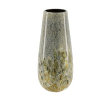 Vase glass 12.5x12.5x28.5cm Black