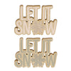 Let it snow wit grijs 2 assorti FSC 100% - l21xb2xh15cm