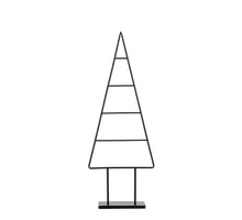 Decoratie boom zwart - l34xb12xh90cm