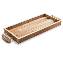 Wooden tray 50x23cm + handle