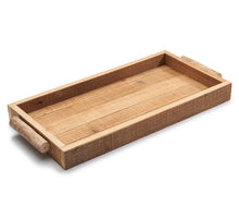 Wooden tray 38x22cm + handle