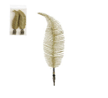 Clip varen goud 8 stuks - l22xb4cm
