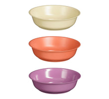 Roan schaal lila zalm beige 3 assorti - h6,5xd25cm