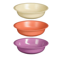 Roan schaal lila zalm beige 3 assorti - h8xd36cm