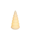 Decoration tree white LED battery operated - h12.5xd6cm