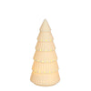 Decoration tree white LED battery operated - h17.5xd8cm