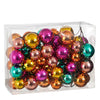 Slinger meerkleurig - goud groen roze oranje fuchsia - l180cm