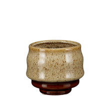 Bowie pot rond bruin - h11xd13cm