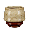 Bowie pot rond bruin - h14,5xd16cm
