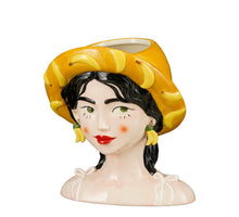 Funny pot geel - l20,5xb16,5xh24,5cm