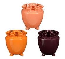 Otilia tulpvaas paars roze oranje 3 assorti - h20,5xd18cm