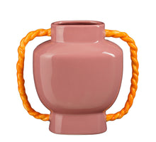 Viva vaas roze - l28xb13xh26cm
