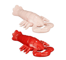 Decoration lobster red pink 2 assorted - l24xb14.5xh4.5cm