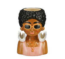 Funny pot meisje roze - l16xb13,5xh26cm