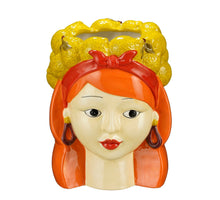 Funny pot geel - h24,5xd19,5cm
