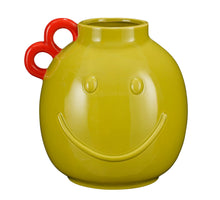 Duke vaas smiley oker - l25xb23,5xh26cm