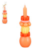 Orange DIY Candle - h26xd7cm
