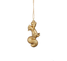 Ornament eekhoorn goud - l4xb2xh8,5cm