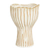Cem vaas off white - h32xd22cm