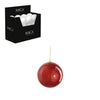Bal onbreekbaar rood - d8cm