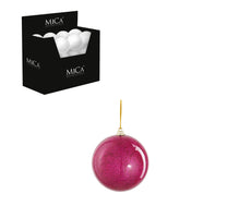 Bal onbreekbaar fuchsia - d8cm