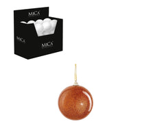 Bal onbreekbaar oranje - d8cm