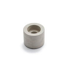 Cement t-light holder round Ø6,5x5cm