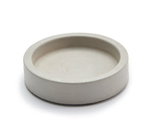 Ebi cement dish light gray Ø9 x H2 cm