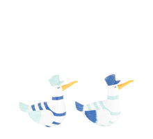 Figurine seagull polyresin 9.5x5.1x11cm Blue mixed