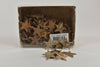 Birch bark stars natural 3 cm 100 pieces