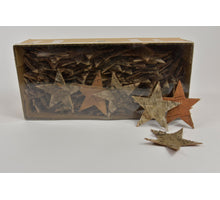 Berkenschors sterren naturel 7 cm 100 stuks