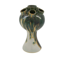 Vase ceramic 13x13x25cm Green