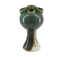 Vase ceramic 16x16x30cm Green