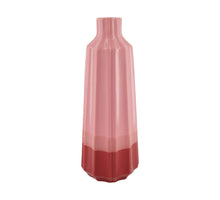 Vase ceramic 15x15x39cm Pink